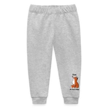 Süßer Fuchs Schmetterling Ostern Frühling Geschenk - Baby Organic Jogginghose Baby Tumbler von Stanley/Stella - Grau meliert - Vorne