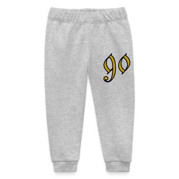90. 90 JAHRE. 90. JAHRESTAG. 90-JÄHRIGES JUBILÄUM. - Baby Organic Jogginghose Baby Tumbler von Stanley/Stella - Grau meliert - Vorne