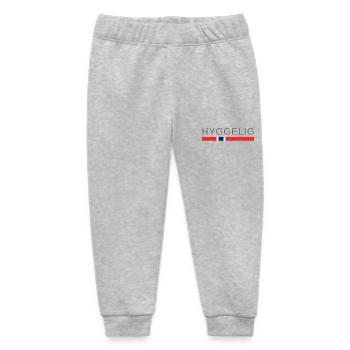 Nizza Norwegen - Baby Organic Jogginghose Baby Tumbler von Stanley/Stella - Grau meliert - Vorne