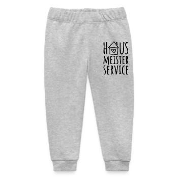 Hausmeisterservice - Haus - Hausmeister Service - Baby Organic Jogginghose Baby Tumbler von Stanley/Stella - Grau meliert - Vorne