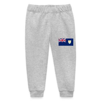 Anguilla - Baby Organic Sweatpants by Stanley/Stella - heather grey - Front