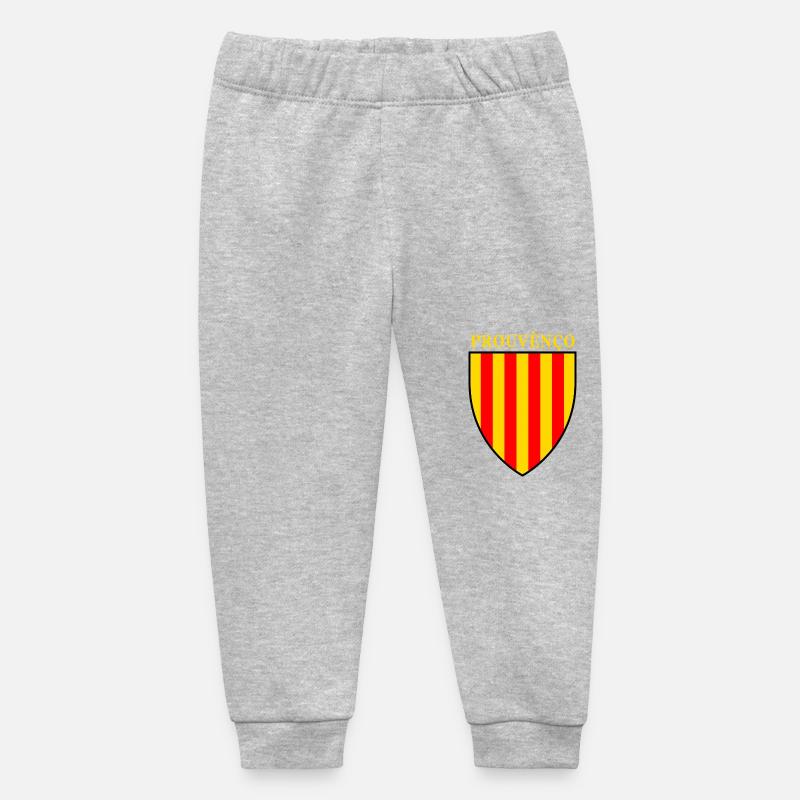 provence - Pantalon de jogging bébé bio Stanley/Stella - gris chiné