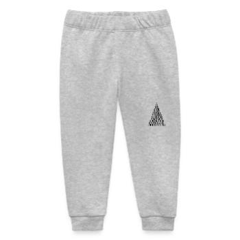 Tannennadeln - Baby Organic Jogginghose Baby Tumbler von Stanley/Stella - Grau meliert - Vorne