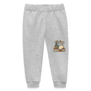 Feeling Unproducktive - Baby Organic Sweatpants by Stanley/Stella - heather grey - Front