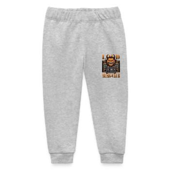 Loud Music Club - Baby Organic Sweatpants by Stanley/Stella - heather grey - Front