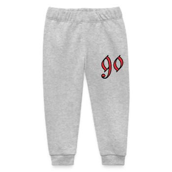 90 - Baby Organic Sweatpants by Stanley/Stella - heather grey - Front