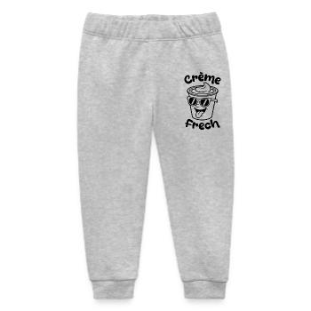 Crème Frech - Baby Organic Jogginghose Baby Tumbler von Stanley/Stella - Grau meliert - Vorne
