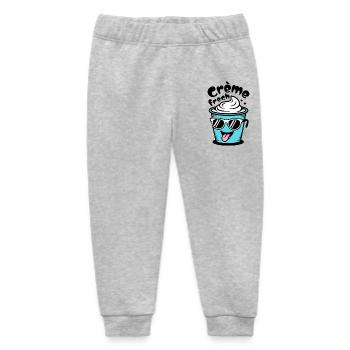 Crème Frech - Baby Organic Jogginghose Baby Tumbler von Stanley/Stella - Grau meliert - Vorne