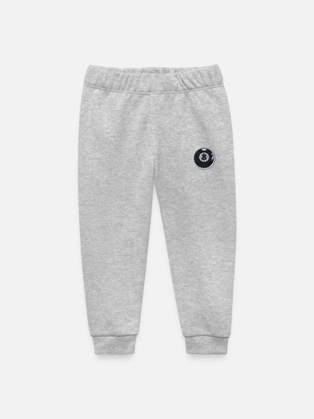 Billardkugel bestickt - Baby Organic Jogginghose Baby Tumbler von Stanley/Stella - Grau meliert