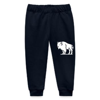 bison tier - Baby Organic Jogginghose Baby Tumbler von Stanley/Stella - Navy - Vorne