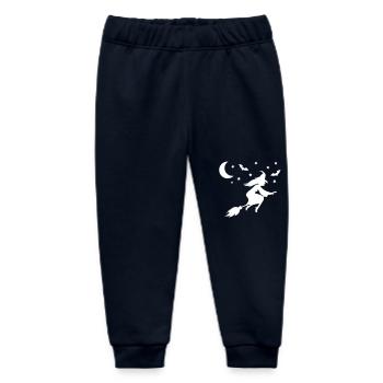 Witch - Baby Organic Sweatpants by Stanley/Stella - navy - Front