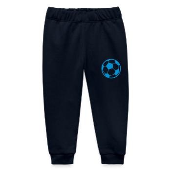 football - Baby Organic Sweatpants by Stanley/Stella - navy - Front