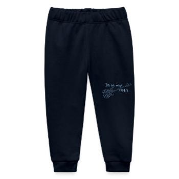 Musik E-Gitarre ist in meiner DNA Gitarrist - Baby Organic Jogginghose Baby Tumbler von Stanley/Stella - Navy - Vorne