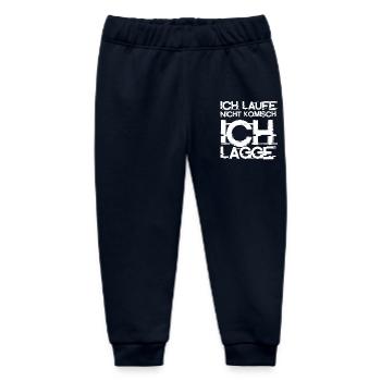 ICH LAUFE NICHT KOMISCH ICH LAGGE GAMING GAMER - Baby Organic Jogginghose Baby Tumbler von Stanley/Stella - Navy - Vorne