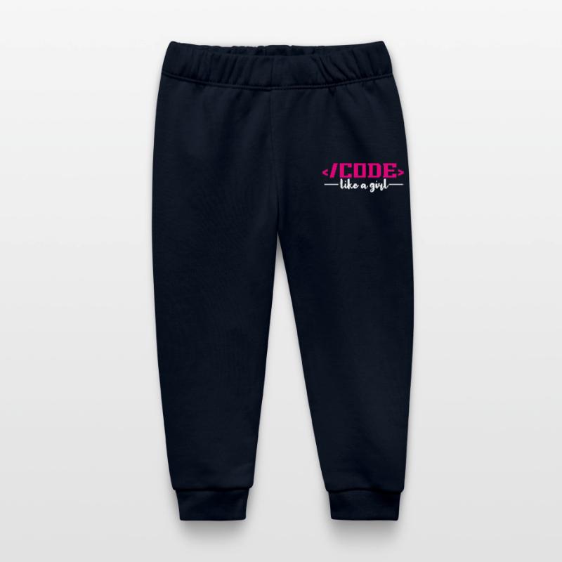 Coding Programming Computer Science Baby Organic Sweatpants by Stanley/Stella
