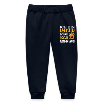 Imker Imkerei Honig Bienen - Baby Organic Jogginghose Baby Tumbler von Stanley/Stella - Navy - Vorne