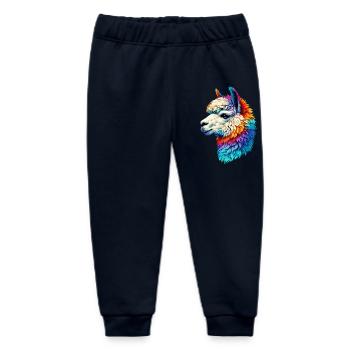 Alpaka - Baby Organic Jogginghose Baby Tumbler von Stanley/Stella - Navy - Vorne