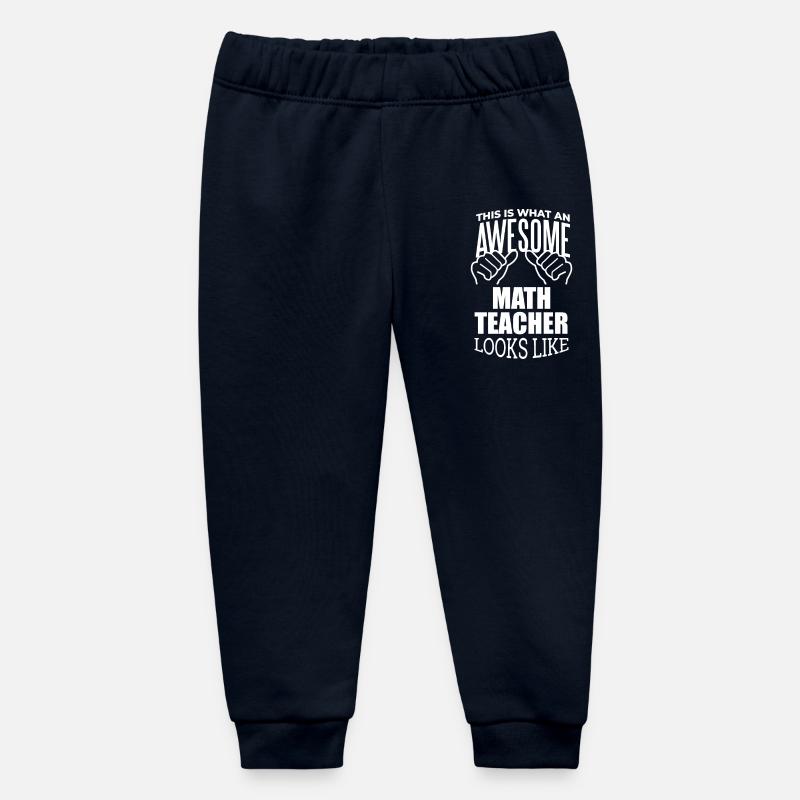 mathématiques - Pantalon de jogging bébé bio Stanley/Stella - marine