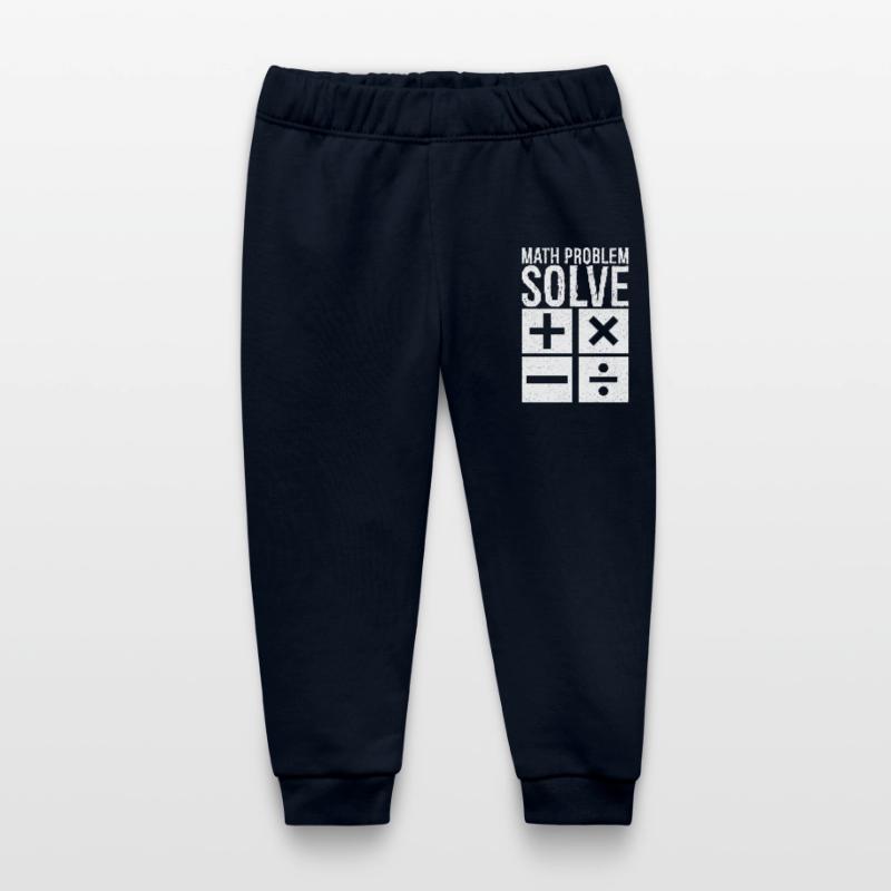 math problem solve Baby Organic Sweatpants by Stanley/Stella