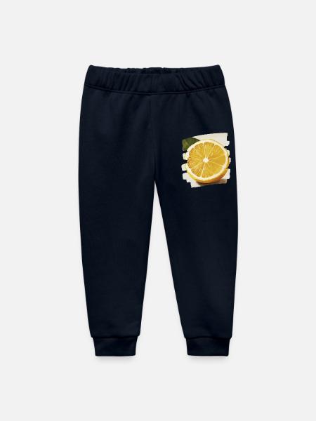 Zitrone - Baby Organic Jogginghose Baby Tumbler von Stanley/Stella - Navy