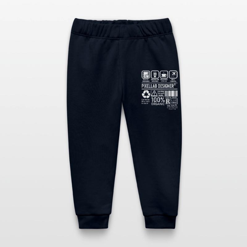 Pixellab Designer multi tasking problem solving Baby Organic Sweatpants by Stanley/Stella