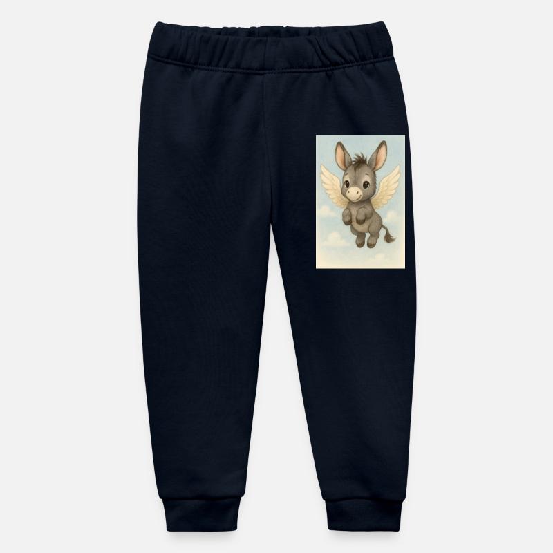 Mouche - Pantalon de jogging bébé bio Stanley/Stella - marine