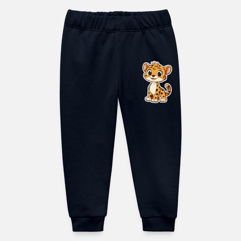 Lion - Pantalon de jogging bébé bio Stanley/Stella - marine