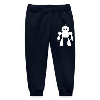 Roboter – Künstliche Intelligenz Sci-Fi Design - Baby Organic Jogginghose Baby Tumbler von Stanley/Stella - Navy - Vorne