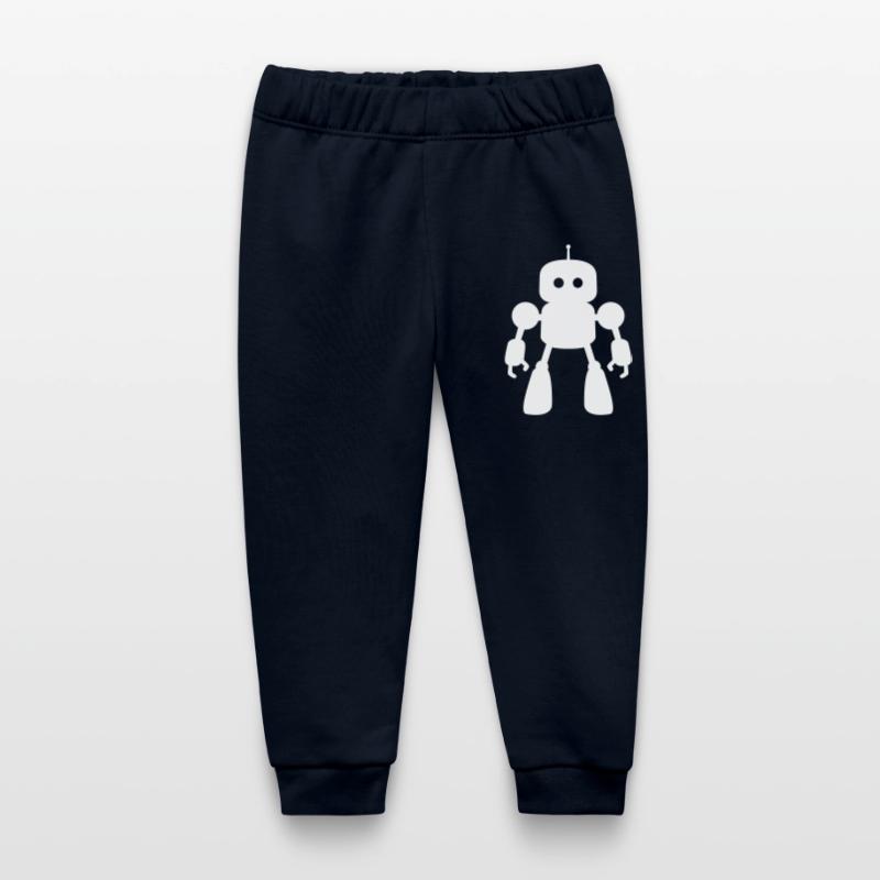 Robots – Artificial Intelligence Sci-Fi Design Baby Organic Sweatpants by Stanley/Stella