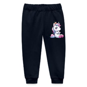 Unicorn Unicorns Unicorn Fan Unicorn Lover - Baby Organic Sweatpants by Stanley/Stella - navy - Front