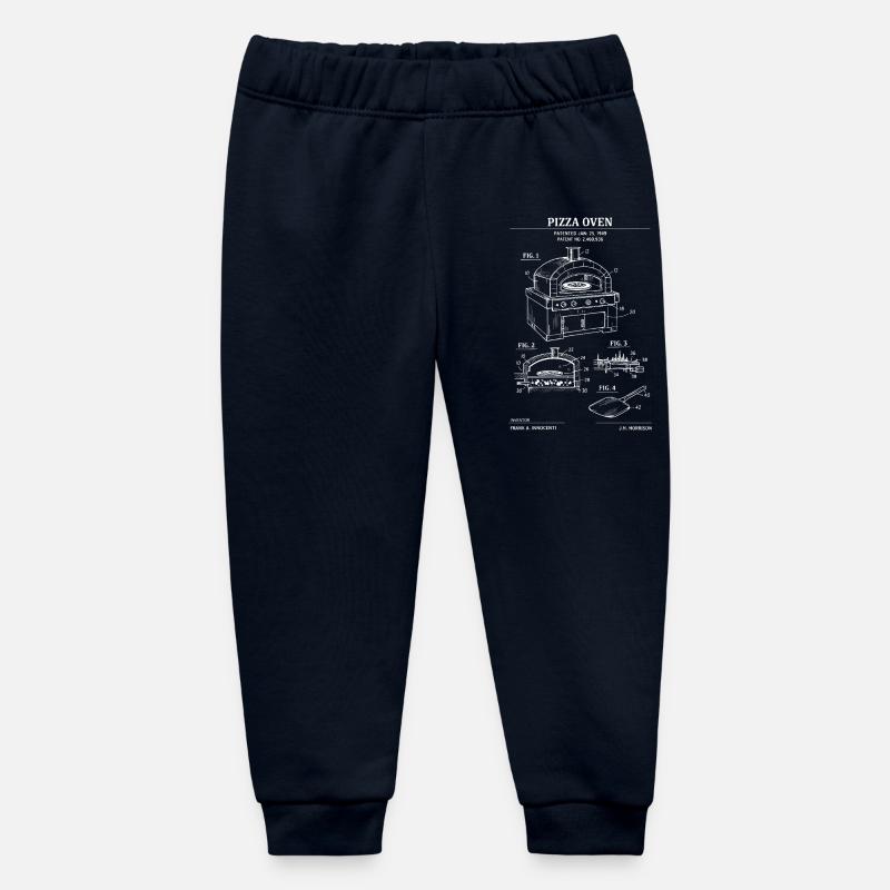 Plan de brevet pour four à pizza - Pantalon de jogging bébé bio Stanley/Stella - marine