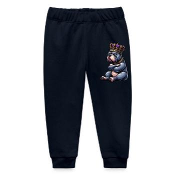 American Bully Bully Pit Bullys Bully Owner - Baby Organic Sweatpants by Stanley/Stella - navy - Front