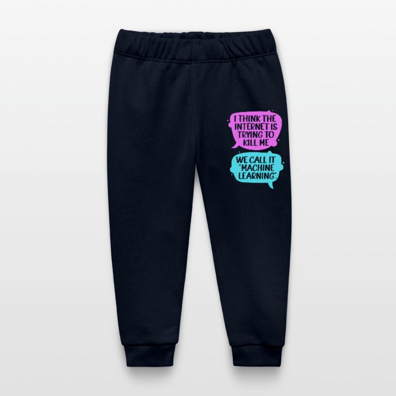 GPT Programmer Coder Baby Organic Sweatpants by Stanley/Stella