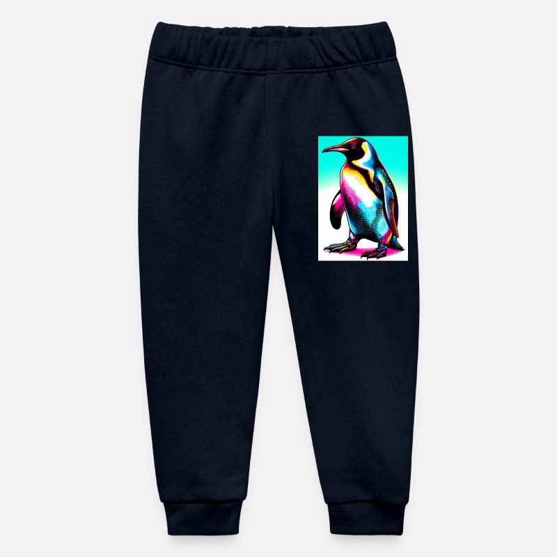 pingouin - Pantalon de jogging bébé bio Stanley/Stella - marine