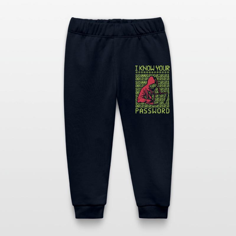 Hacker hackt Programmierer Linux Passwort Hacker Baby Organic Jogginghose Baby Tumbler von Stanley/Stella