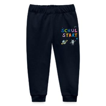 Back to school for school children - Baby Organic Sweatpants by Stanley/Stella - navy - Front