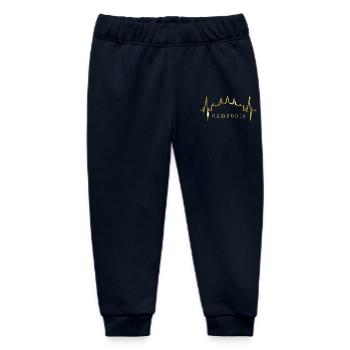 Kambodscha Skyline Herzschlag Siem Raep Angkor Wat - Baby Organic Jogginghose Baby Tumbler von Stanley/Stella - Navy - Vorne