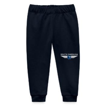 South Carolina Fan T-Shirt – For real fans! - Baby Organic Sweatpants by Stanley/Stella - navy - Front