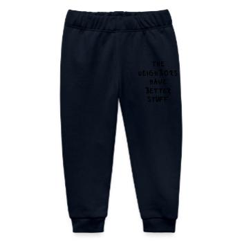 The Neighbors Have Better Stuff - Baby Organic Jogginghose Baby Tumbler von Stanley/Stella - Navy - Vorne