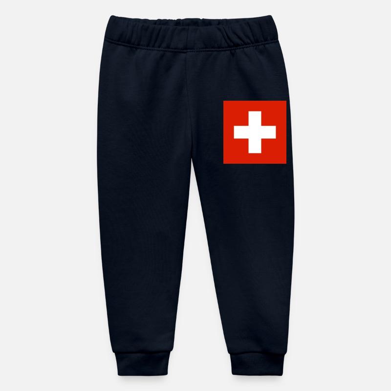 Suisse - Pantalon de jogging bébé bio Stanley/Stella - marine