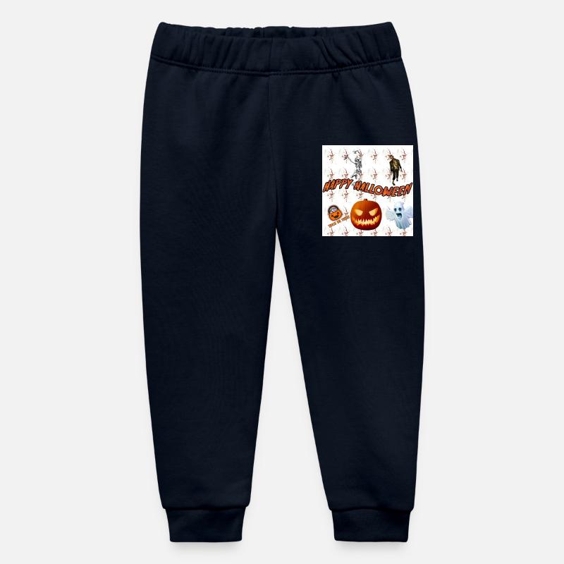Joyeux Halloween Version 3 - Pantalon de jogging bébé bio Stanley/Stella - marine