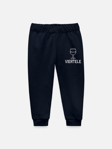 Viertele Typisch Schwäbisch - Baby Organic Jogginghose Baby Tumbler von Stanley/Stella - Navy