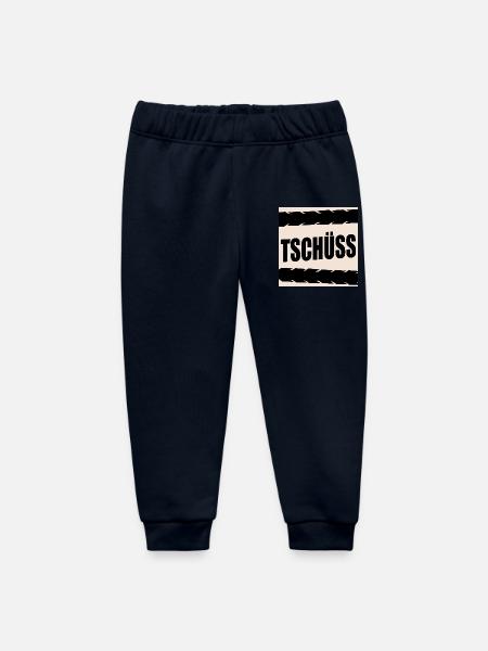 ABSCHIED TSCHÜSS RAD FAHRRADFAHRER - Baby Organic Jogginghose Baby Tumbler von Stanley/Stella - Navy
