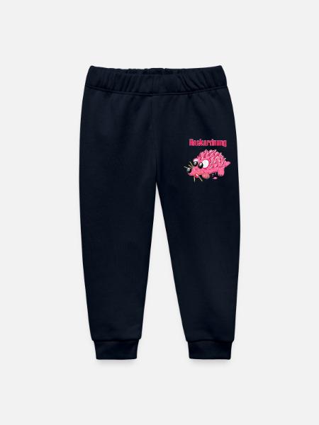 Mettigel Cartoon – Lustige Hackordnung - Baby Organic Jogginghose Baby Tumbler von Stanley/Stella - Navy