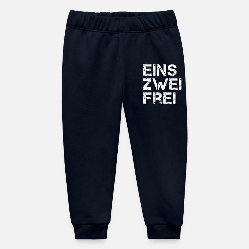 Un Deux Gratuit - Pantalon de jogging bébé bio Stanley/Stella - marine