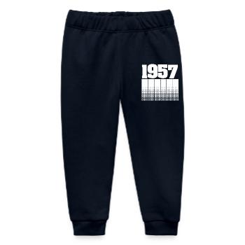 1957 1957 - Baby Organic Sweatpants by Stanley/Stella - navy - Front