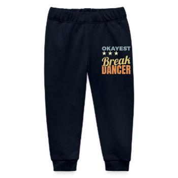 Breakdancer moyen - Pantalon de jogging bébé bio Stanley/Stella - marine - Devant