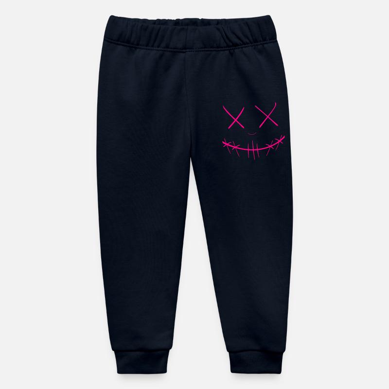 Visage - Pantalon de jogging bébé bio Stanley/Stella - marine