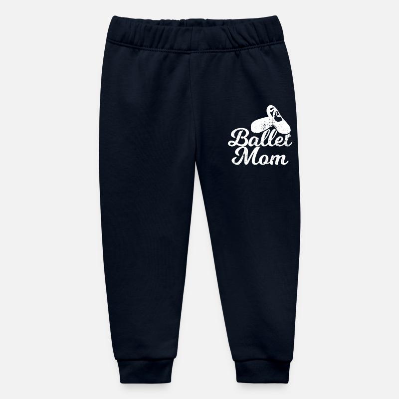 Maman de ballet - Pantalon de jogging bébé bio Stanley/Stella - marine