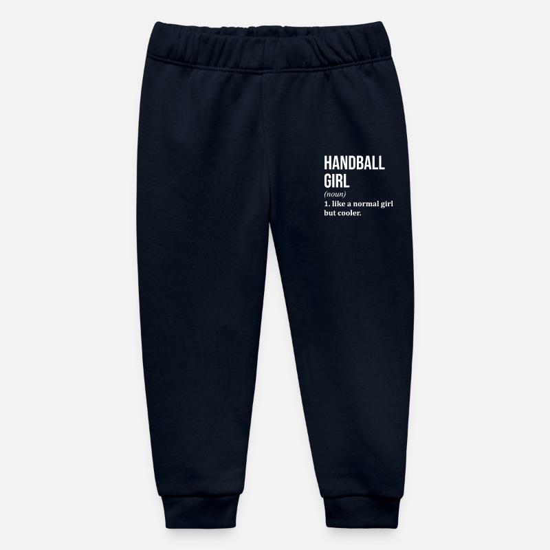 handball - Pantalon de jogging bébé bio Stanley/Stella - marine